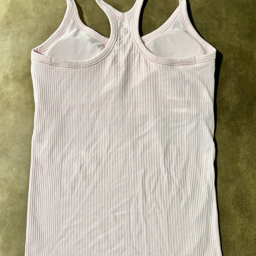 Lululemon Street Ribbed Tank Top - Light Pink